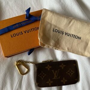 LV Monogram Key Pouch